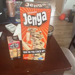 Jenga and Mini Jenga