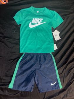 Teal&Navy blue 2pc Nike set