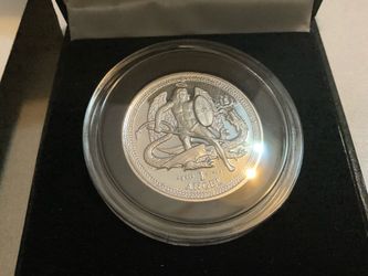 ISLE OF MAN 1oz SILVER proof coins- assorted