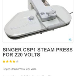 Singer Csp-1 DTF HEAT PRESS Steam/heat & Iron Table 