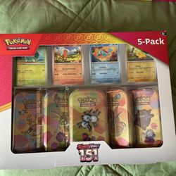 SEALED Pokemon 151 Mini tin 