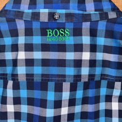 Hugo Boss Plaid Button-Up Shirt