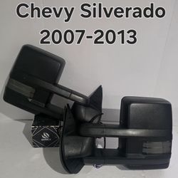 Chevy Silverado 2007-2013 Towing Mirrors 