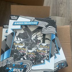 Pokemon Black Bolt Binder Collection