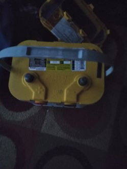 Brand New Yellow top battery