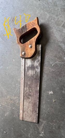 Vintage Hand Saw