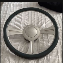 Aluminum Billet Steering Wheel New 