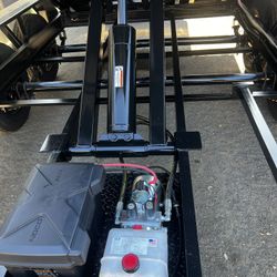 Heavy Duty Scissor Hoist Dump Trailer 