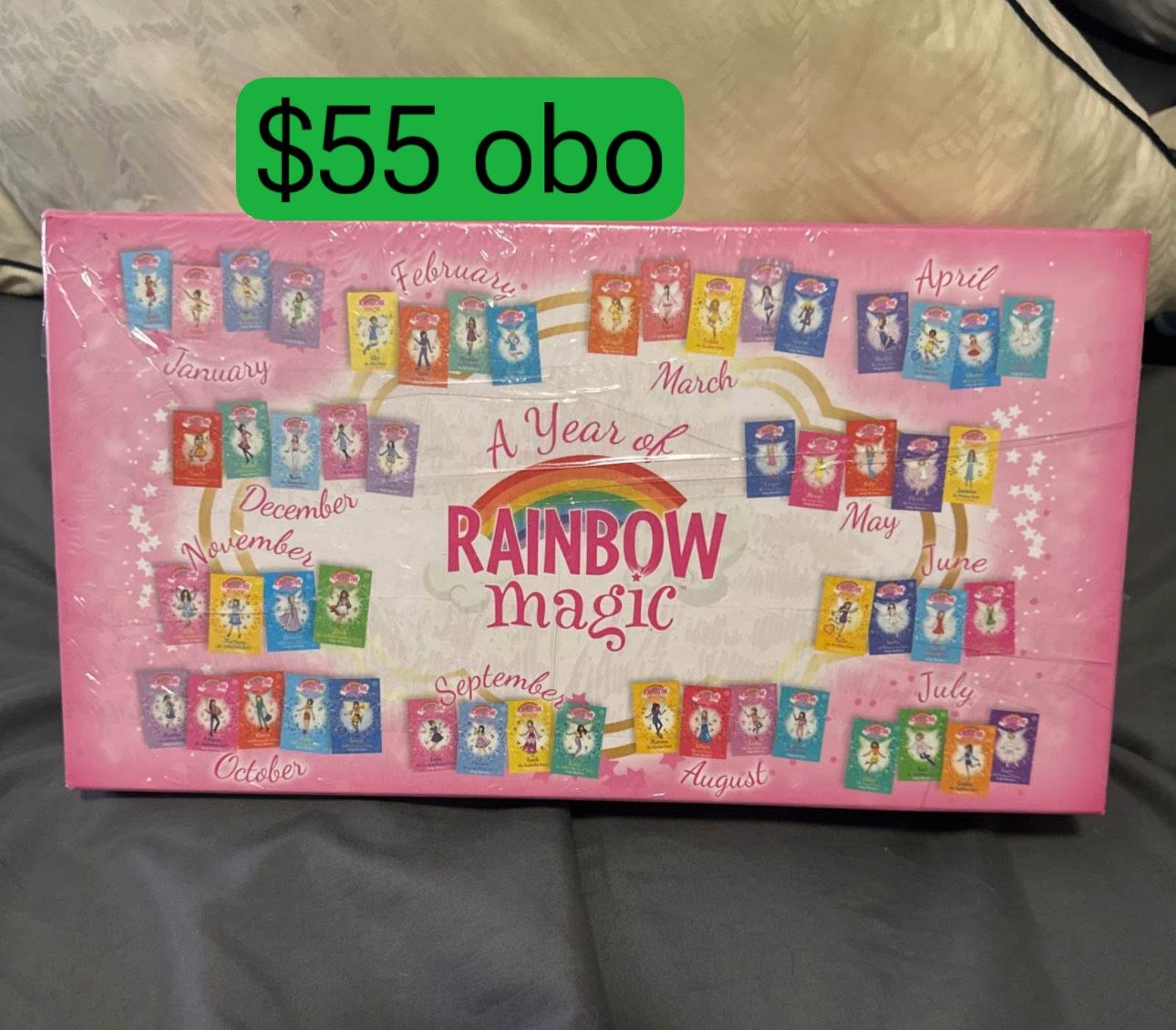 A Year of Rainbow Magic Books Collection Boxed 52 Books Set NEW
