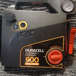 Duracell Jump Starter & Compressor 900 Amp