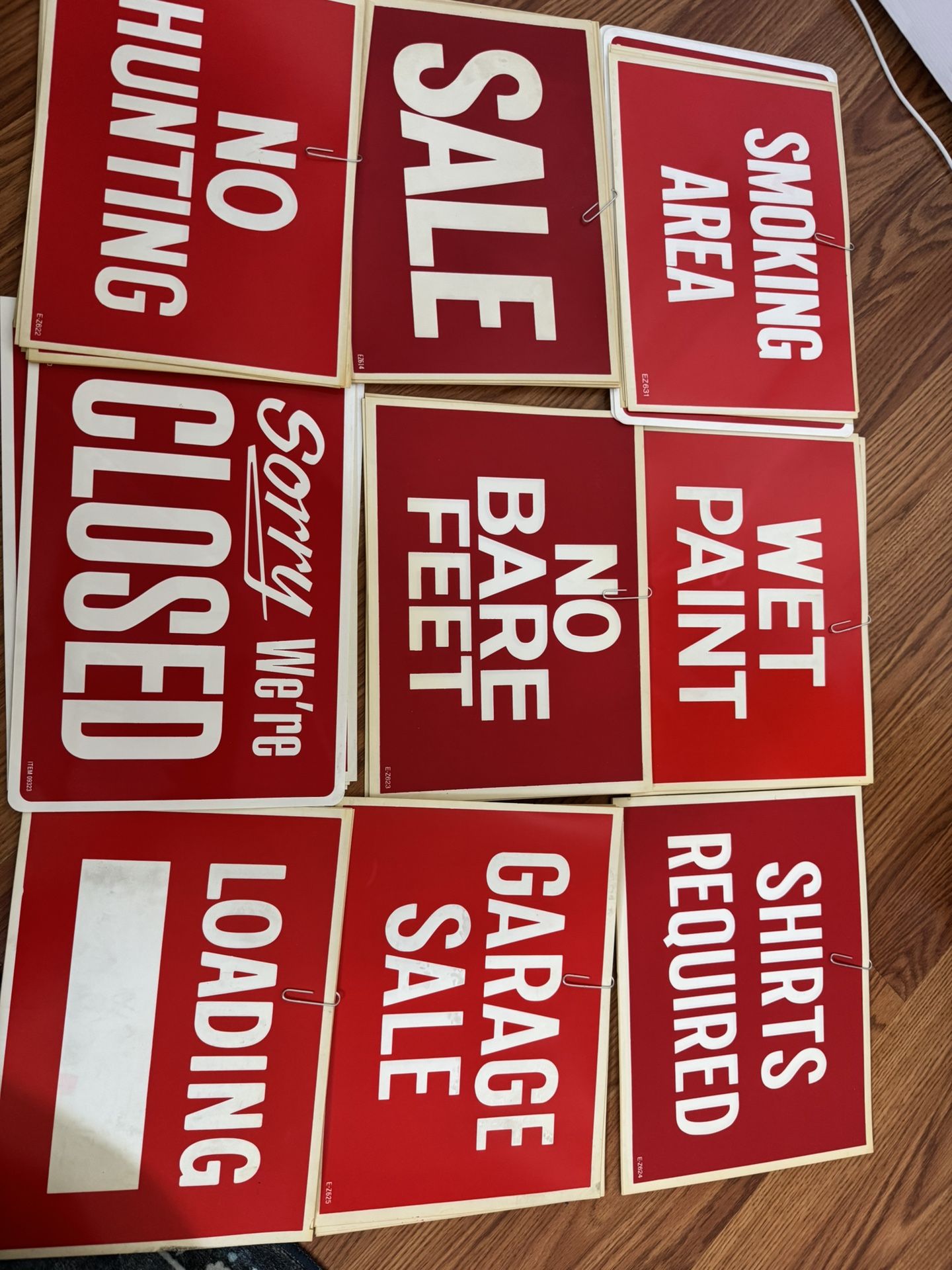 Different Signs