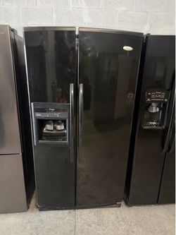 36” black WHIRLPOOL FRIDGE REFRIGERATOR NEVERA HELADERA FRIO REFRIGERADOR GOOD CONDITION DELIVERY 🚚 AVAILABLE WARRANTY 100 DAYS 7️⃣8️⃣6️⃣4️⃣2️⃣0️⃣1️⃣
