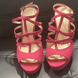 Nine West Woman Heels Pink 9