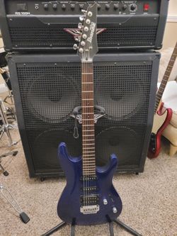 Ibanez Electric Guitar Blue