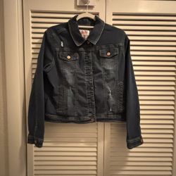 Girls Jean Jacket  Size 20 Plus Purchased at Justice