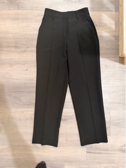 Black tailored pants XS