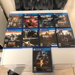 Ps4 Vidoe Games