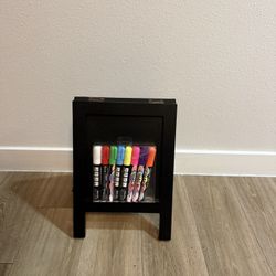Easel With Chalk