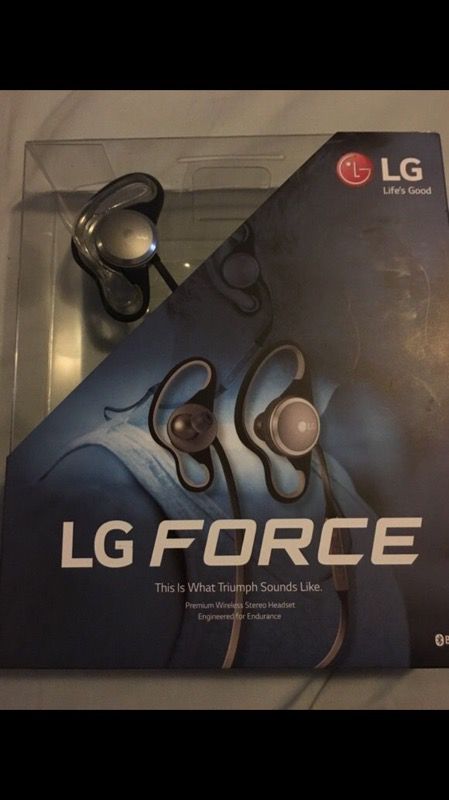Lg force Bluetooth headset