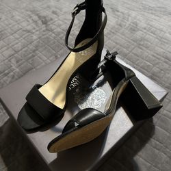 Vince Camuto Black Ankle Heel
