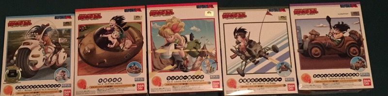 Dragon ball z mecha collection.