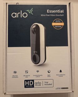 *Certified Refurbished* Arlo Essential Wire-free Video doorbell