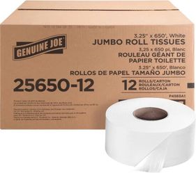 Joe 2-ply Jumbo Roll Dispenser Bath Tissue