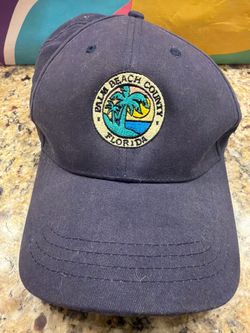 Palm Beach County Florida Embroidered Baseball Cap
