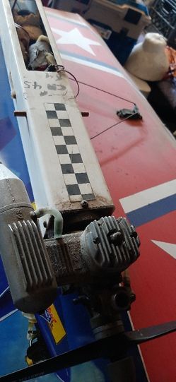 Spad Air Plane With 40 OS motor