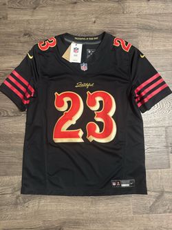 Men’s Nike Christian McCafferey Rivalries Collection Stitched Limited Jersey
