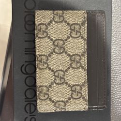 GUCCI x Canvas Card Holder Wallet