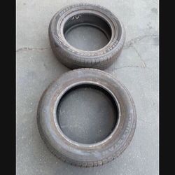 2 X 225/60r17 Good Tires 90% Treads !!!!