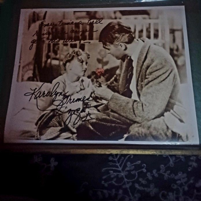 *SIGNED*  PHOTO  It's A Wonderful Life  *AUTH*
