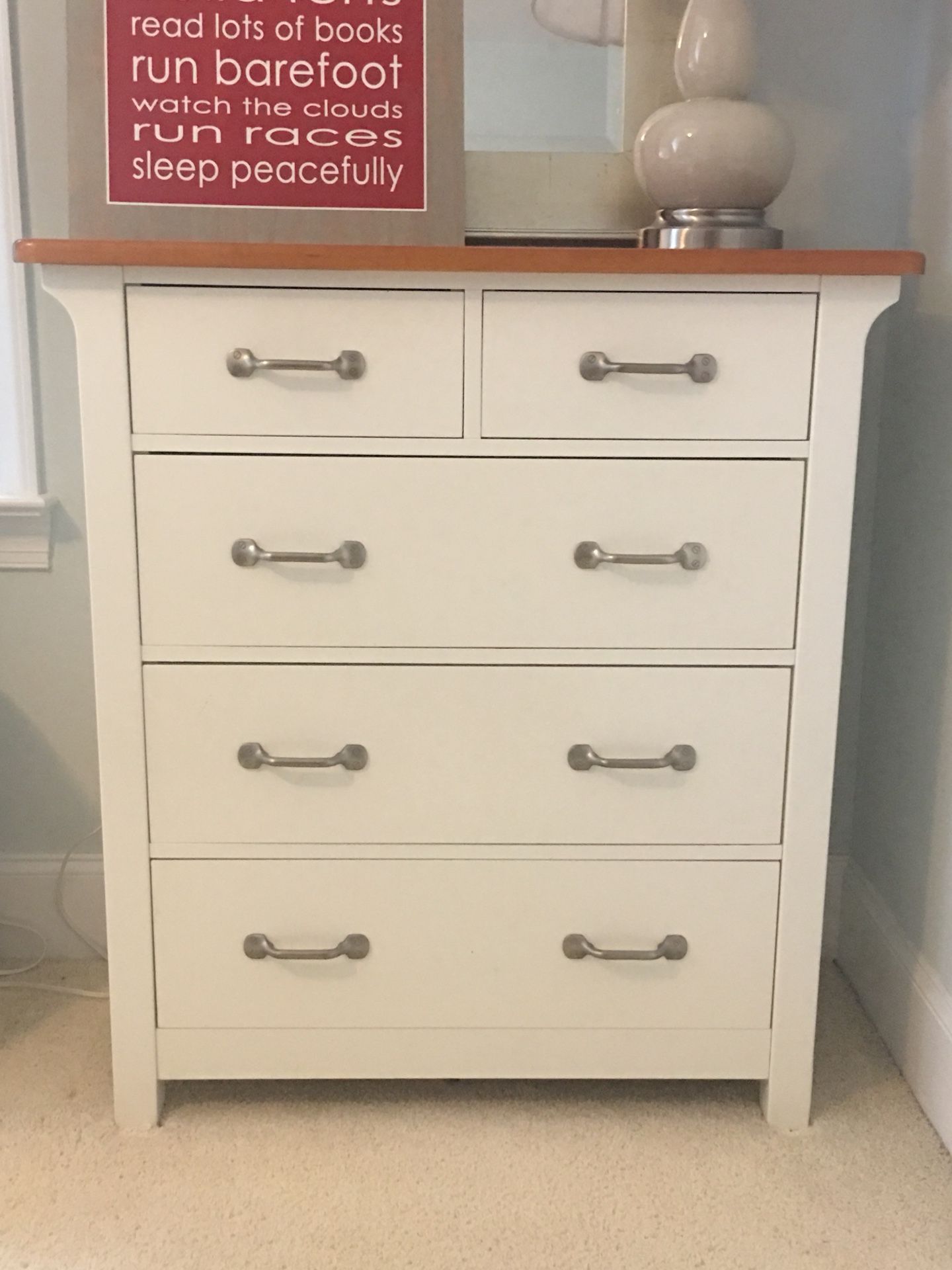 Pottery barn boat bed and dresser for Sale in Raleigh, NC OfferUp