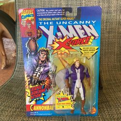 1993 ToyBiz New X-Men Marvel Comics X-Force Cannonball - Vintage NEW MOC