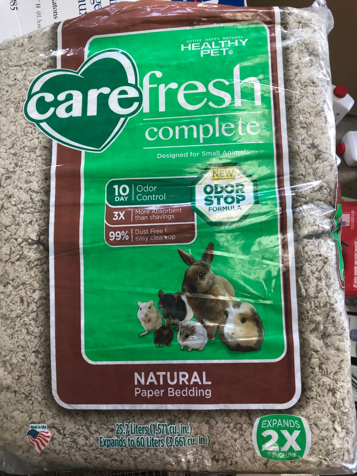 Carefresh Pet bedding