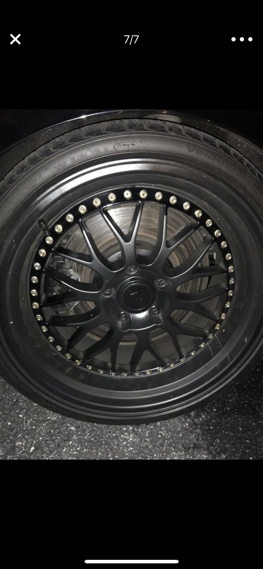 BBS 19’ Rims with Hankook Tires (3.5in Lip on Rear,2in on the front)