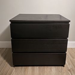 Dresser Black 3-drawer