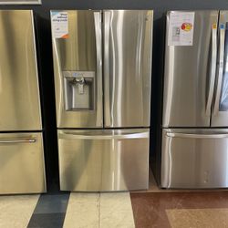 Kenmore Stainless Steel Bottom Freezer Refrigerator 