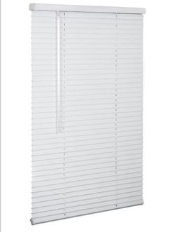 34x 48 - White Horizontal Window Blinds