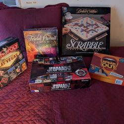 Five  Games Still In Good Condition