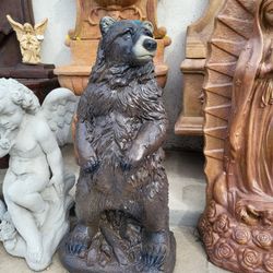 38" INCH TALL CONCRETE CEMENT BEAR $250 EACH