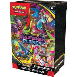 Pokemon - Trading Card Game: Mega Evolution - Phantasmal Flames 6Pk Booster Bundle