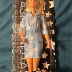 Highly Collectible Barbie Fashionistas #49 Double Denim Look