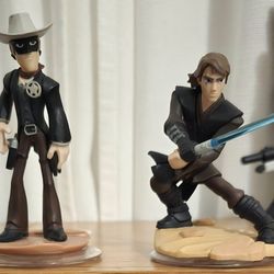 Disney Infinity Figures Lot – ~40 Characters (2.0 & 3.0)