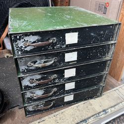 Vintage Movie Film Reel Steel Storage Cabinet 6 Hinged Doors Holds 12"-14" Reels With empty Case 