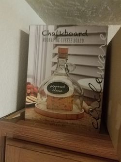 cheese board with glass covers
