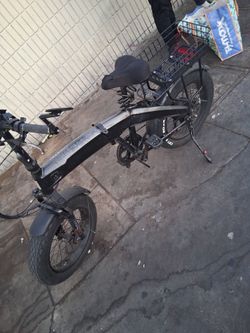Aventon fold up bike
