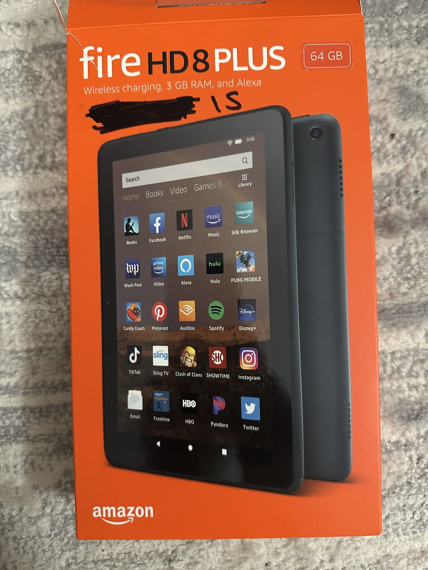 Amazon Fire HD 8 Plus Tablet 64 GB Brand New In Packing
