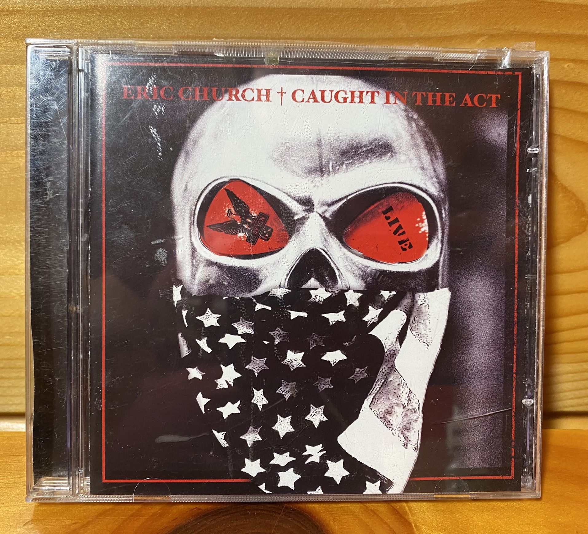 Eric Church Caught In The Act Live Music CD Play Tested Excellent